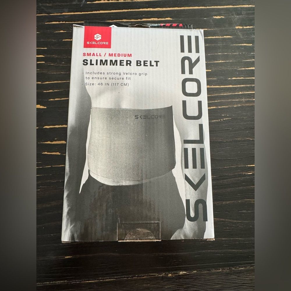 Skelcore Slimmer Waist Belt Men Women Unisex Small Medium Back Pain Posture